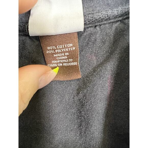 The Black Dog Sweatshirt Black 1/4 Zip Pullover Vintage Collection Womens Medium - Picture 6 of 11